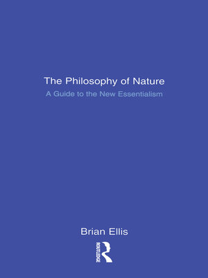 cover image of The Philosophy of Nature